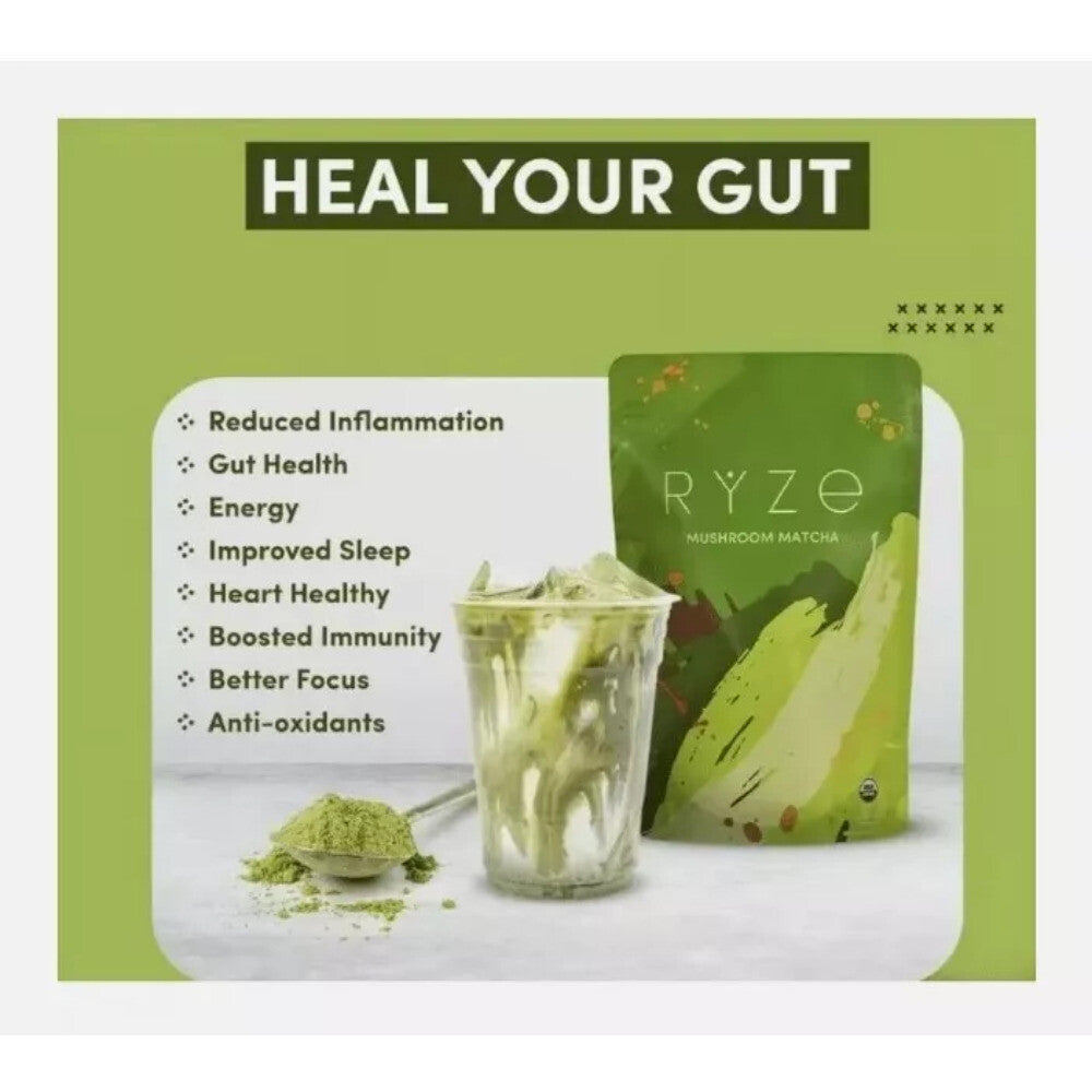 RYZE Mushroom Matcha | 2 PACK